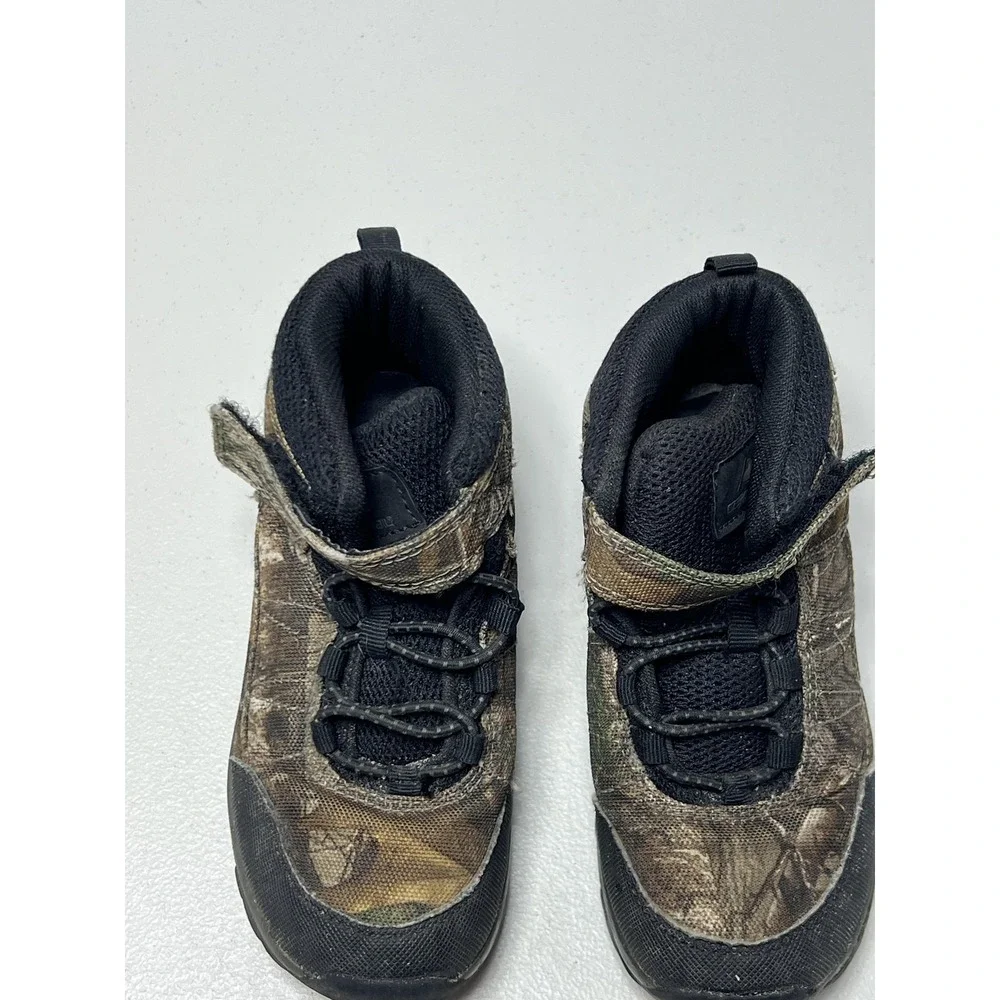 Camo‎ Snow Boots Youth Size 11 Brown Hiking Hunting Outdoor Winter Trail